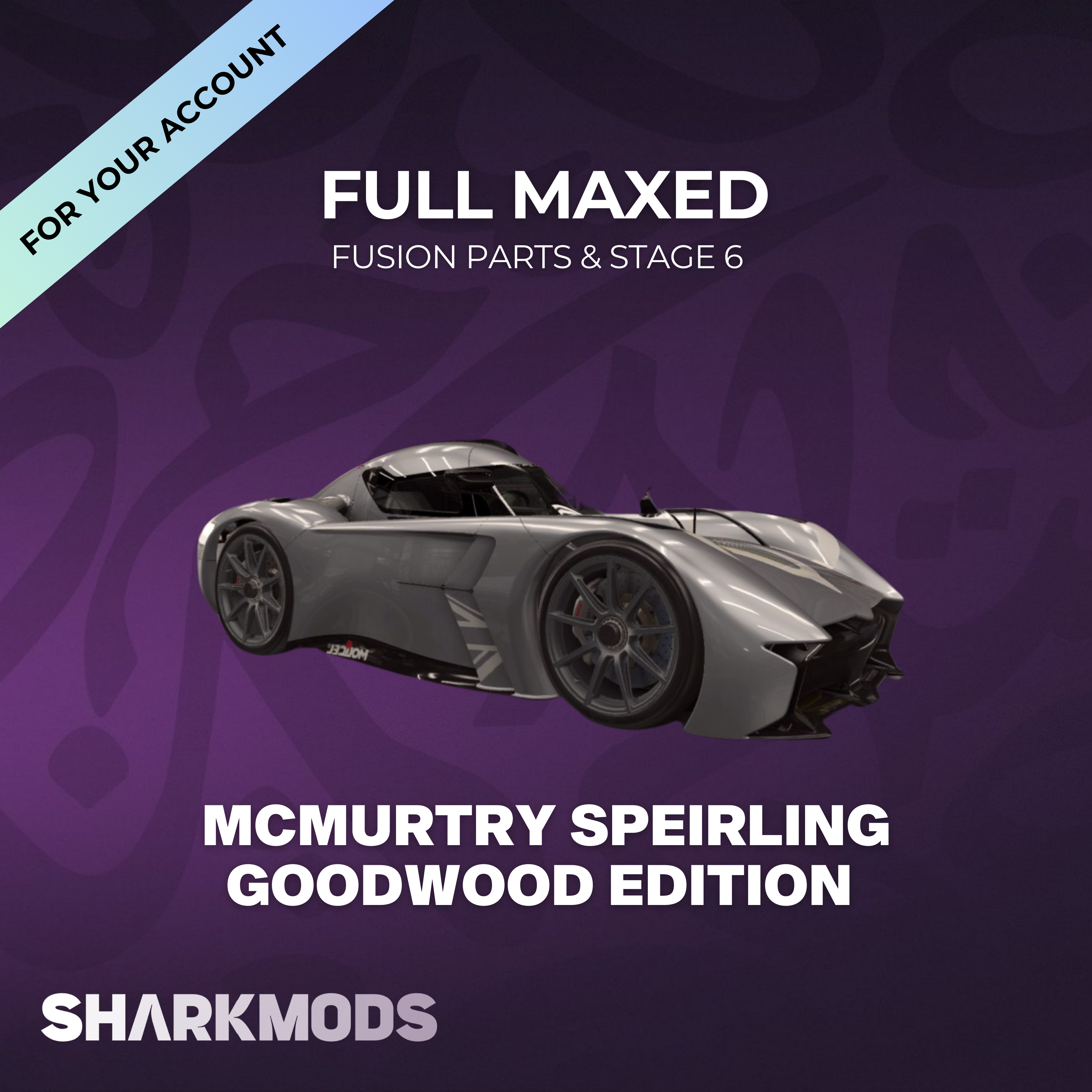 CSR2 MODS - McMurtry Speirling Goodwood Edition