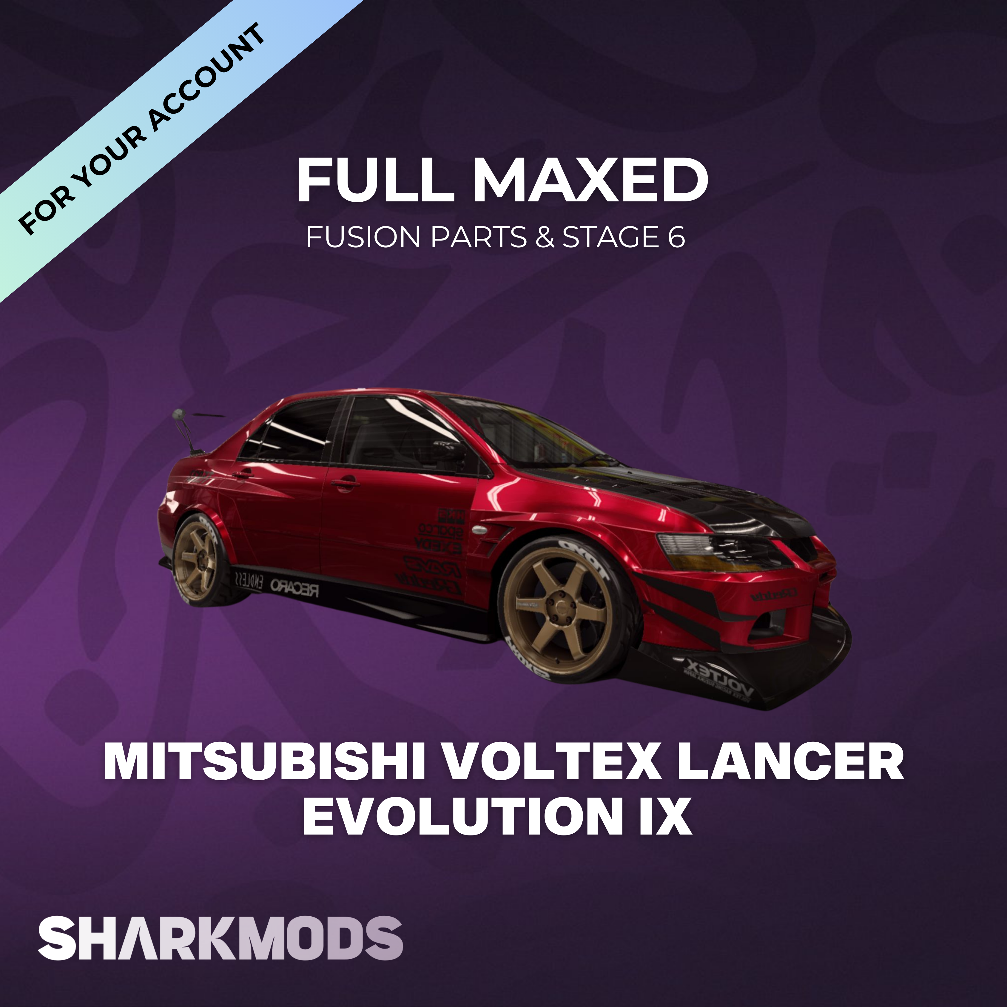 CSR2 MODS - Mitsubishi Voltex Lancer Evolution IX