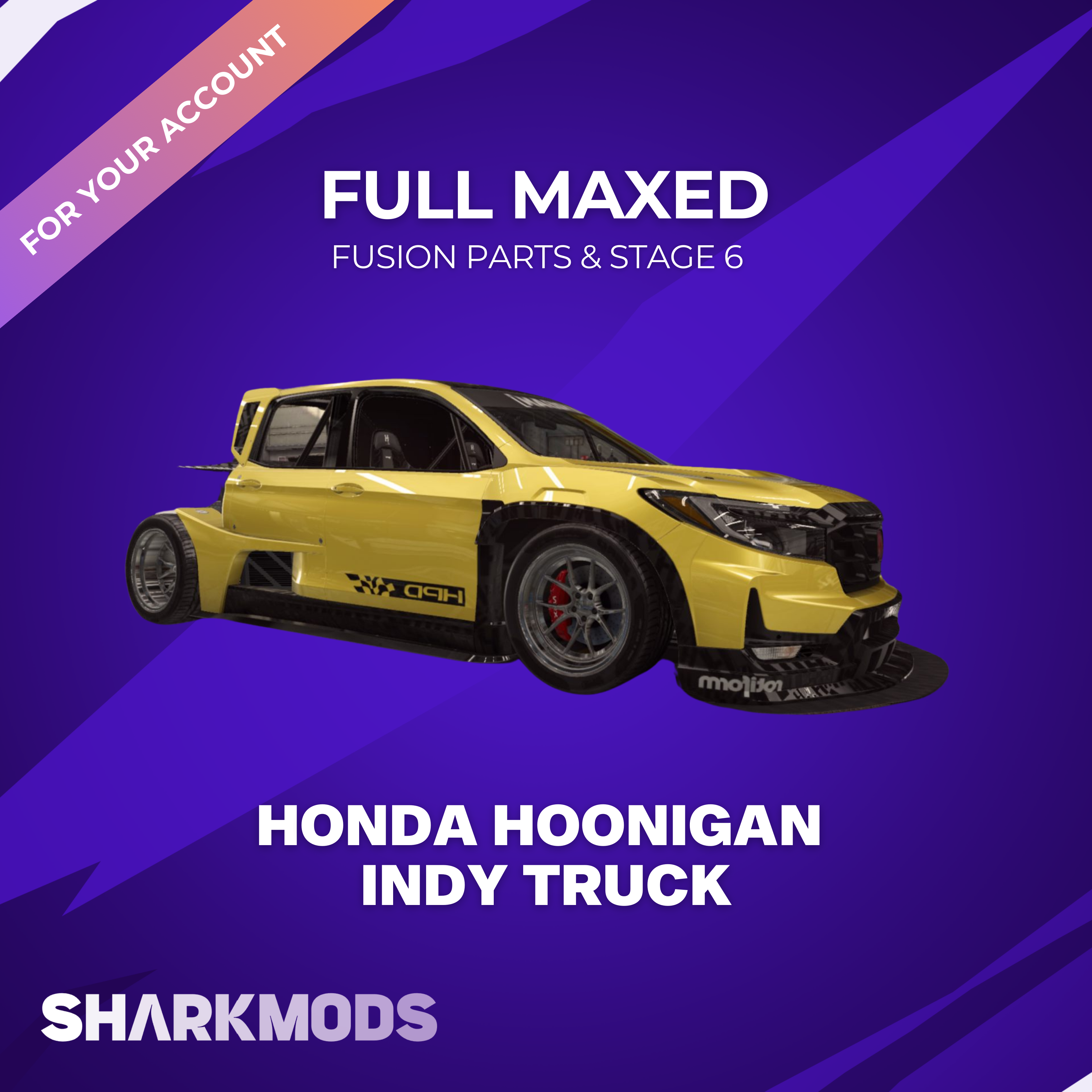 CSR2 MODS - Honda Hoonigan Indy Truck - Sharkmods