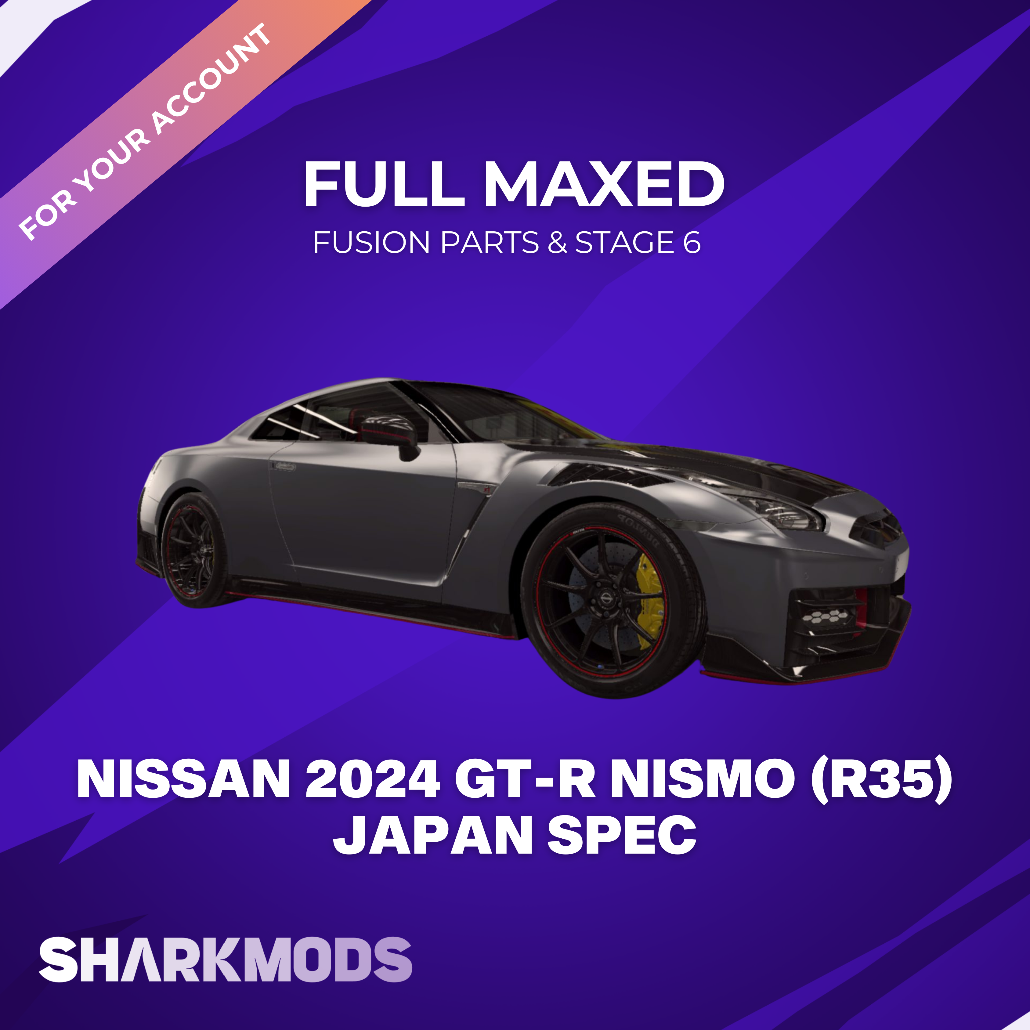 CSR2 MODS - Nissan 2024 GT-R NISMO (R35) Japan Spec - Sharkmods