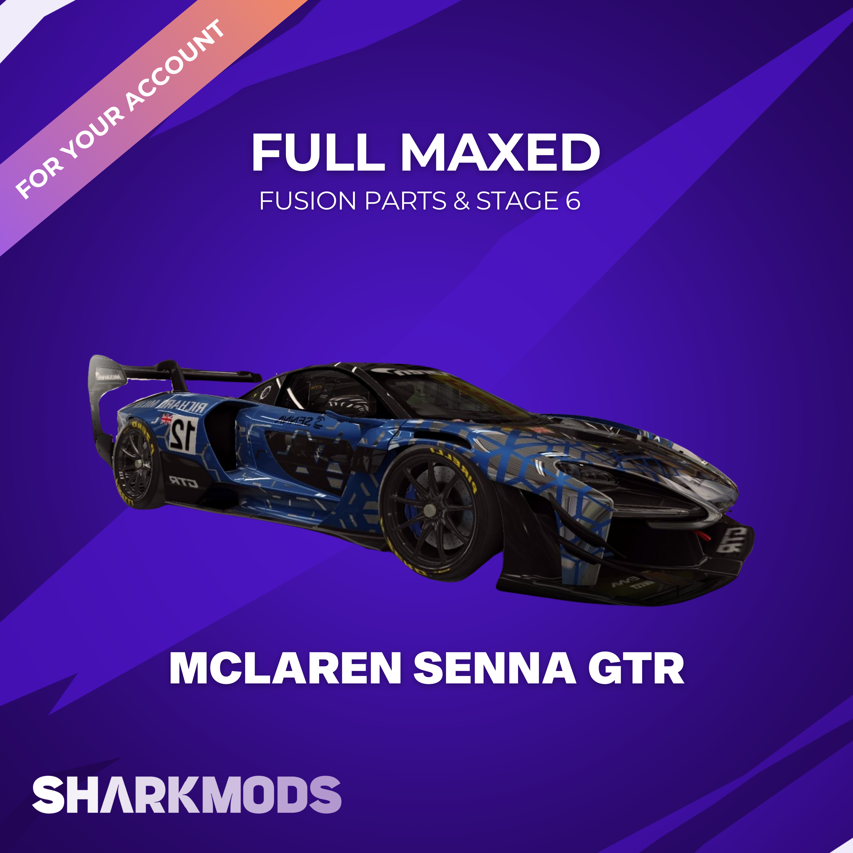 CSR2 MODS - McLaren Senna GTR