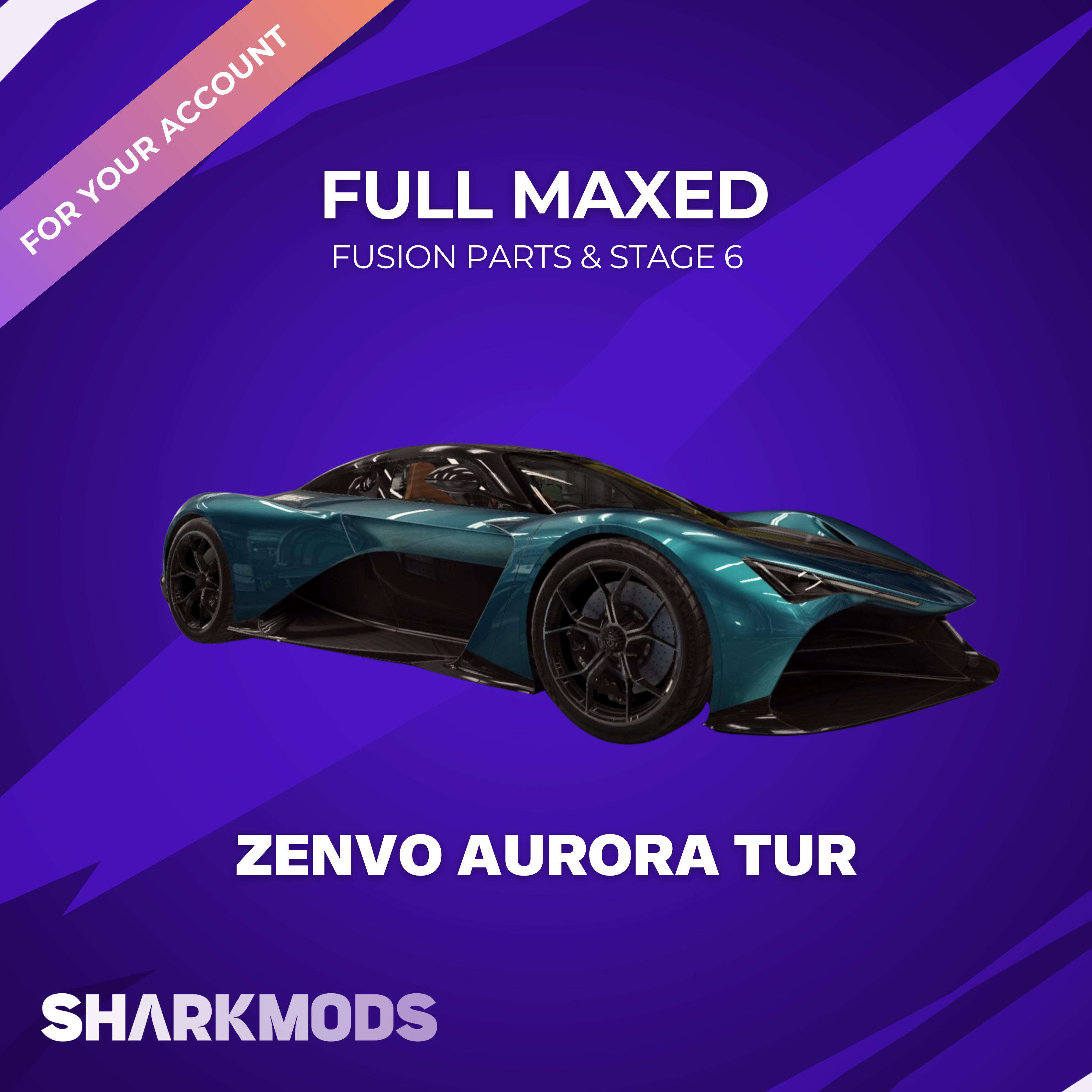 CSR2 MODS - Zenvo Aurora Tur - Sharkmods