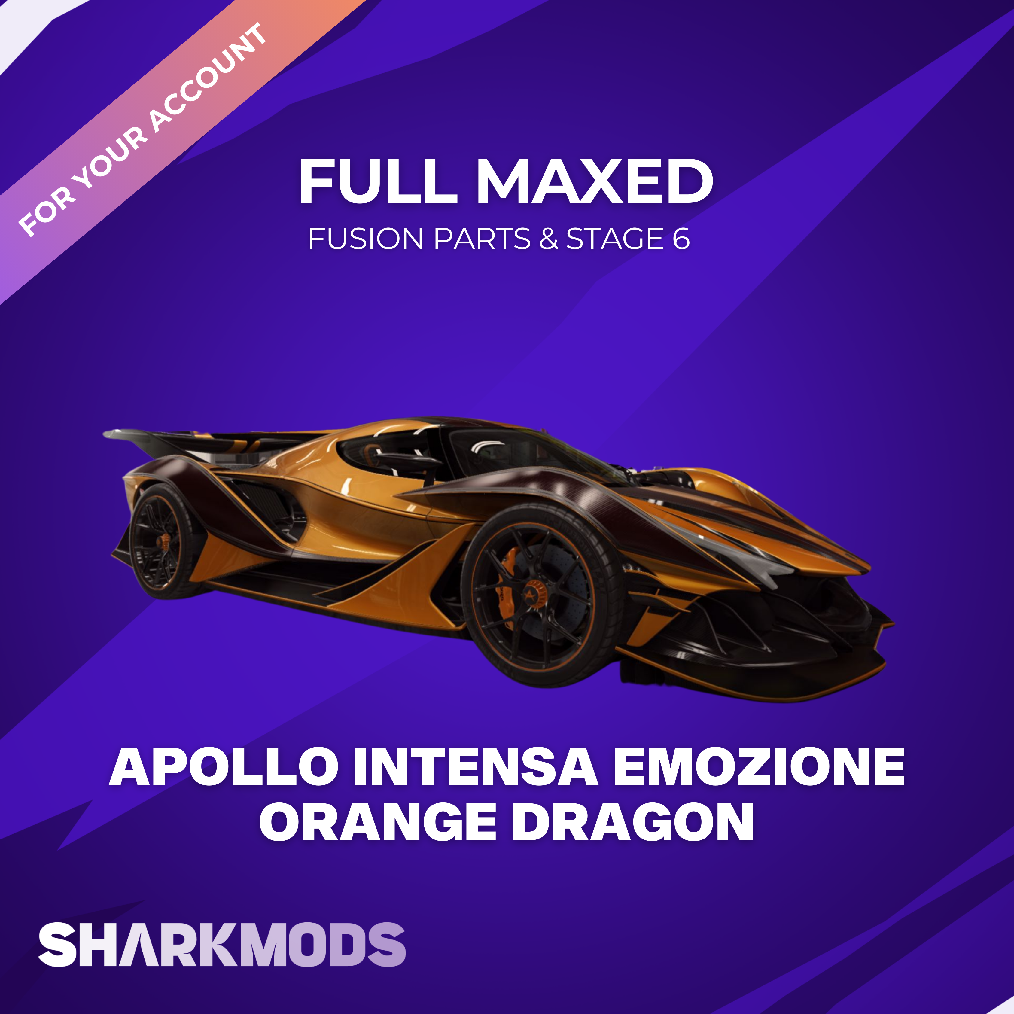 CSR2 MODS - Apollo Intensa Emozione Orange Dragon