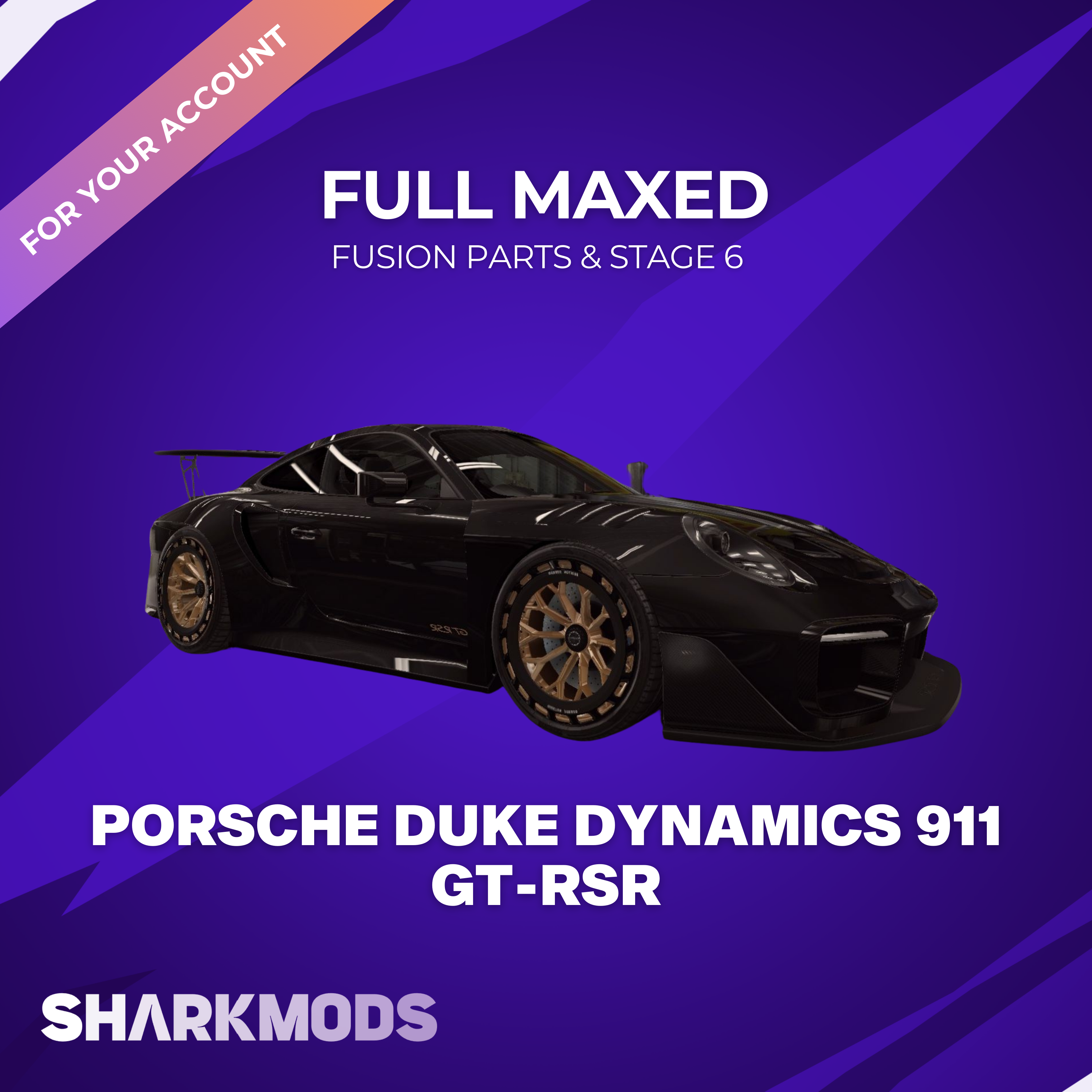 CSR2 MODS - Porsche Duke Dynamics 911 GT-RSR