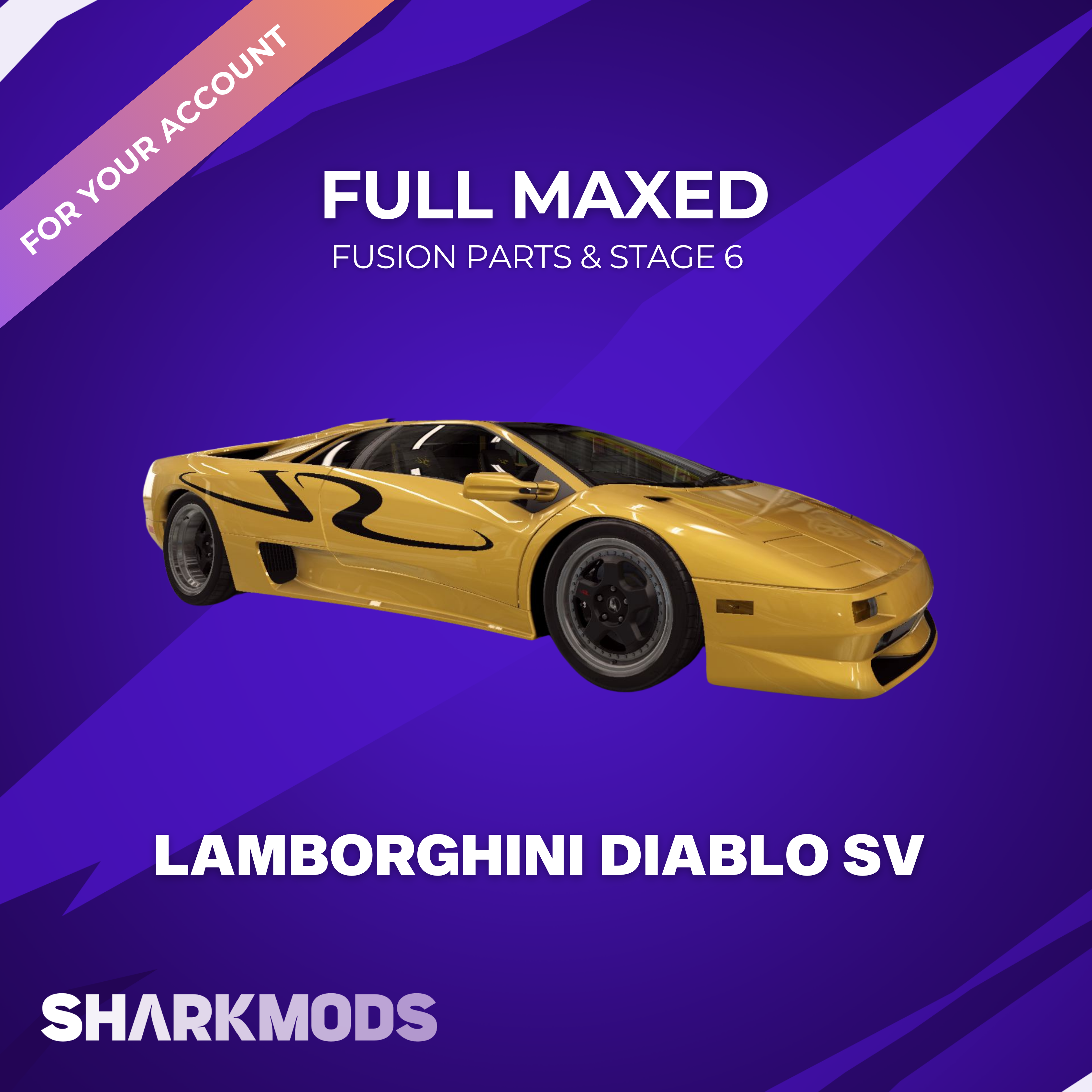 CSR2 MODS - Lamborghini Diablo SV - Sharkmods