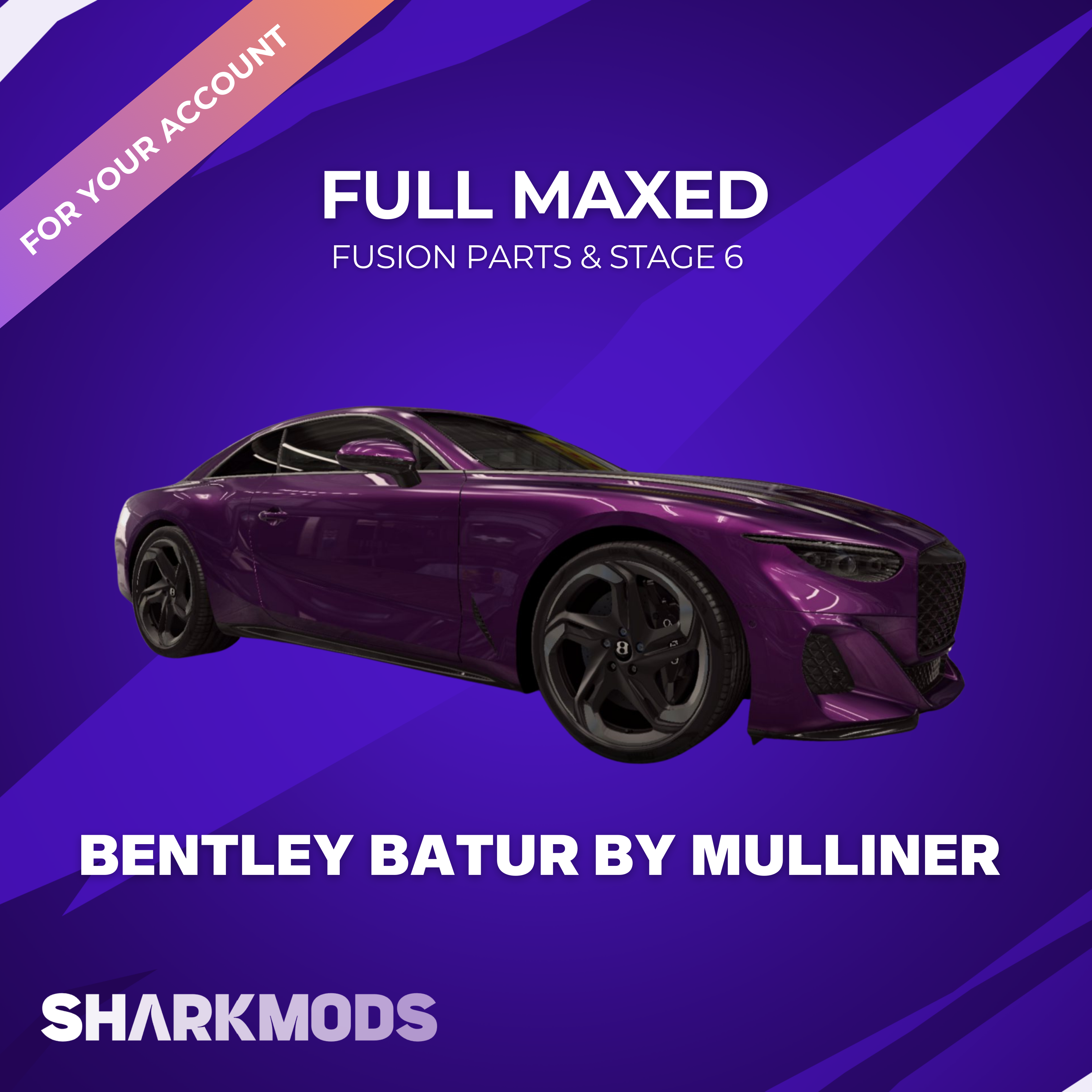 CSR2 MODS - Bentley Batur by Mulliner - Sharkmods