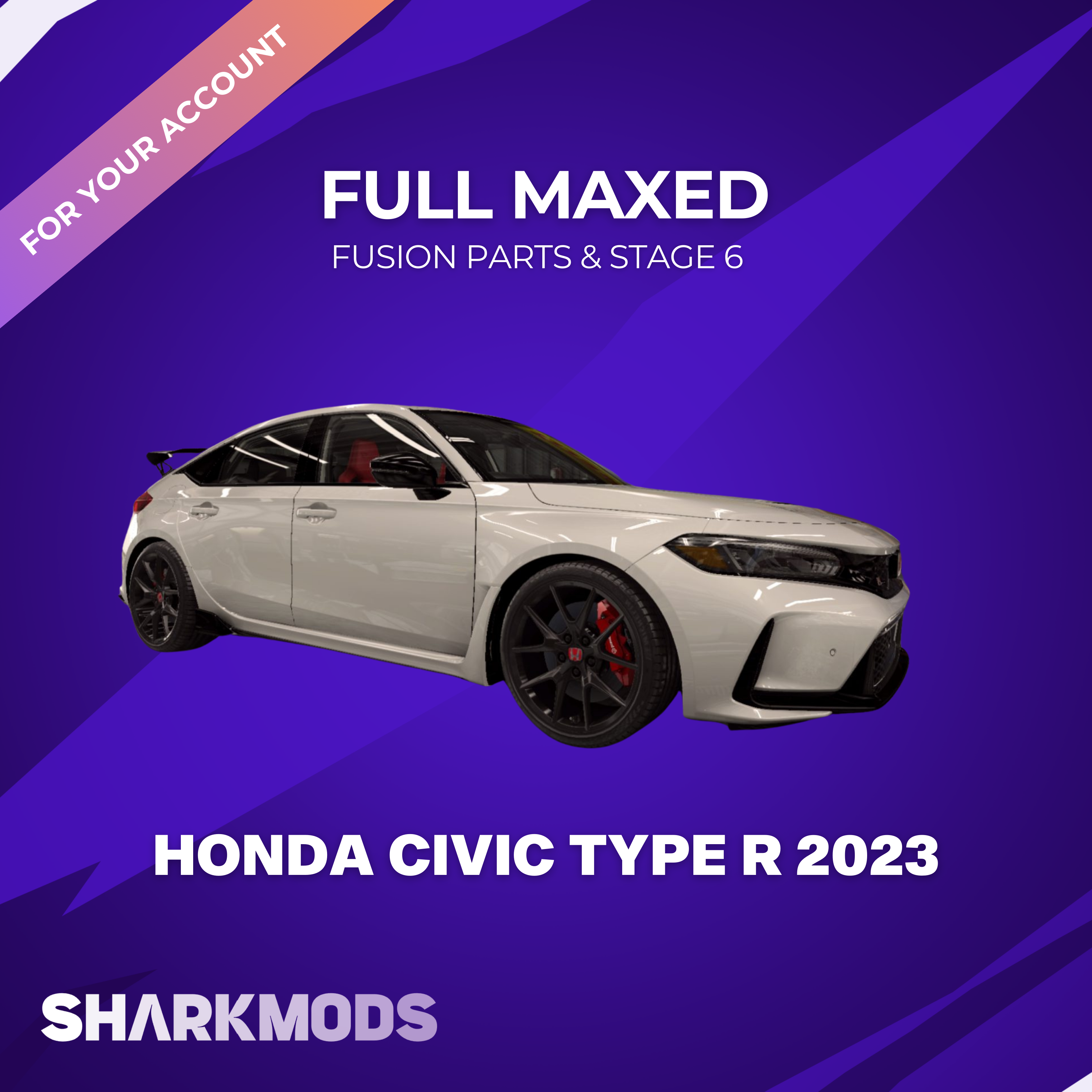 CSR2 MODS - Honda Civic Type R 2023 - Sharkmods