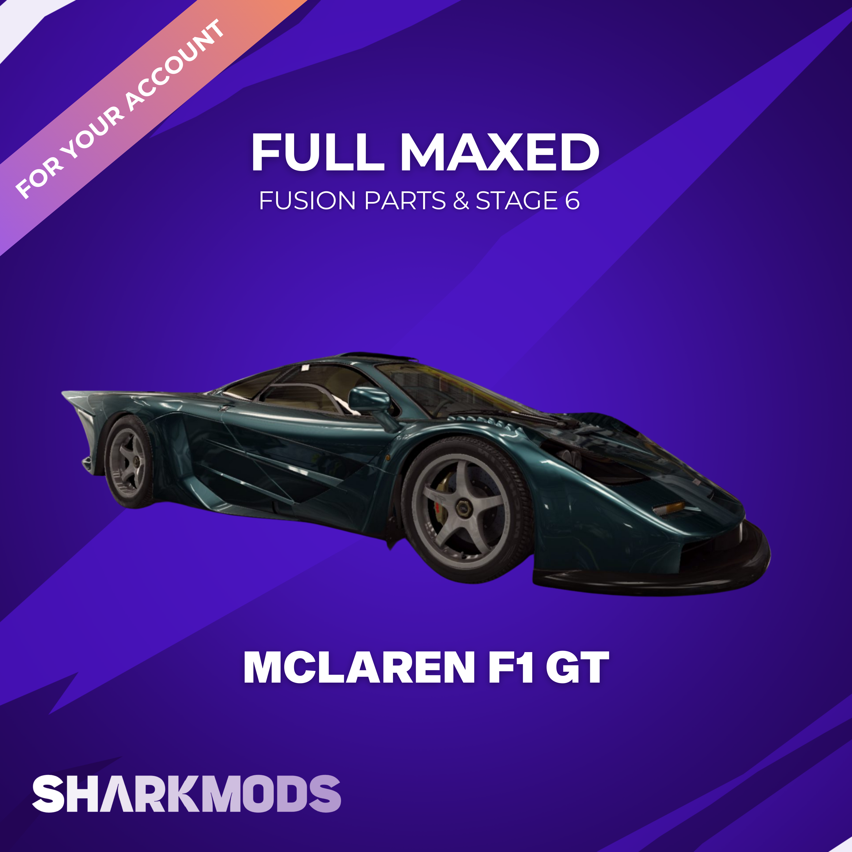 CSR2 MODS - McLaren F1 GT - Sharkmods