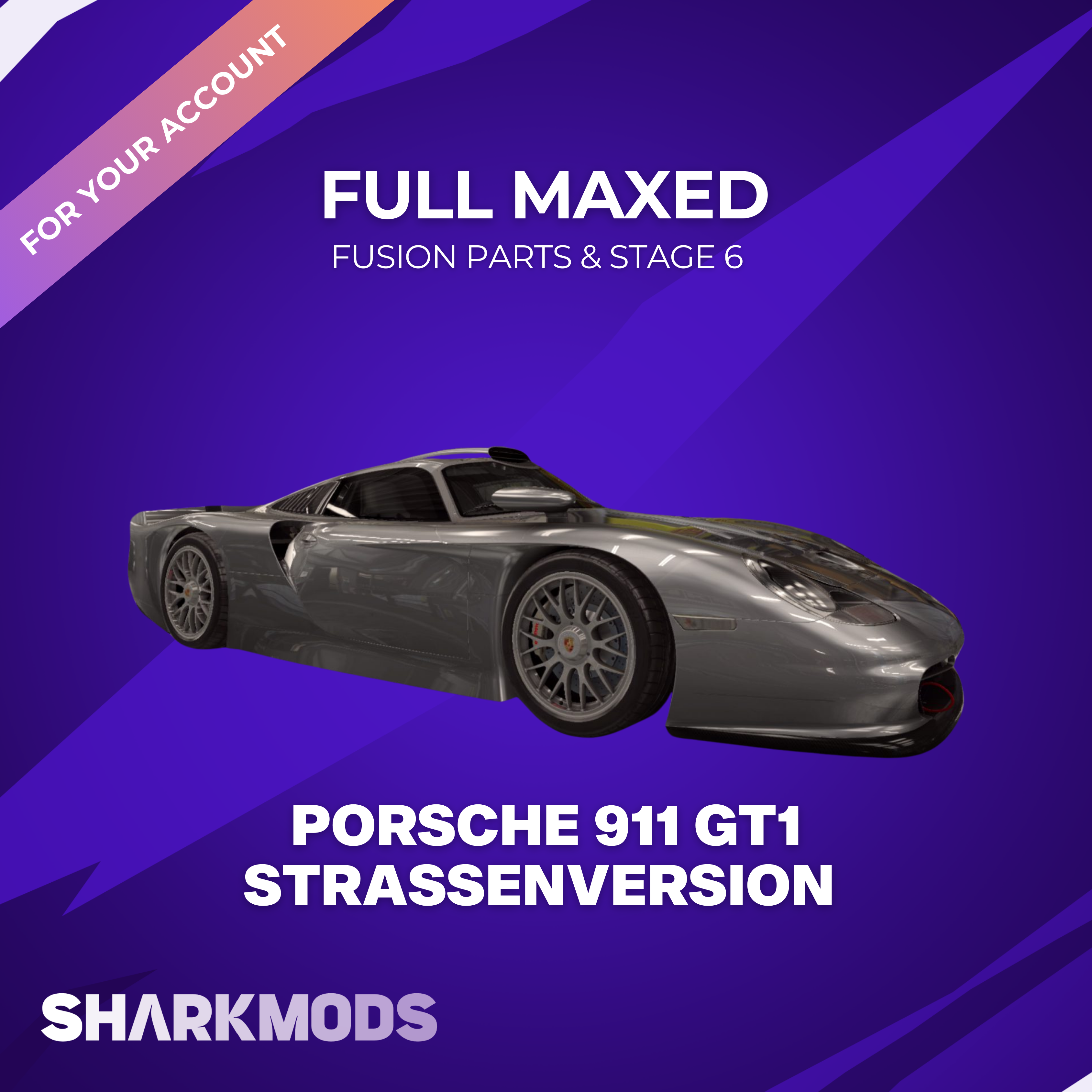 CSR2 MODS - Porsche 911 GT1 Straßenversion - Sharkmods