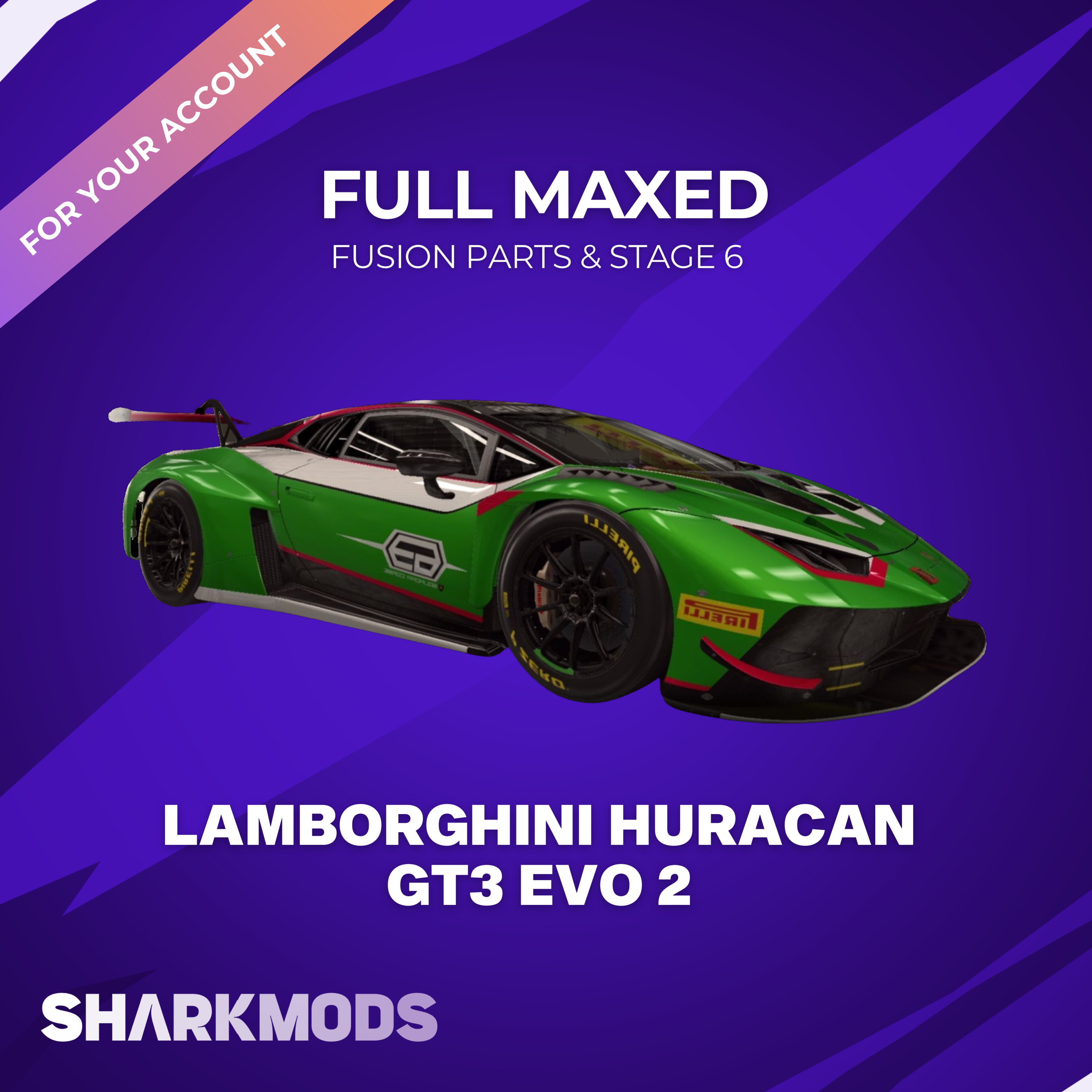 CSR2 MODS - Lamborghini Huracan GT3 Evo 2 - Sharkmods