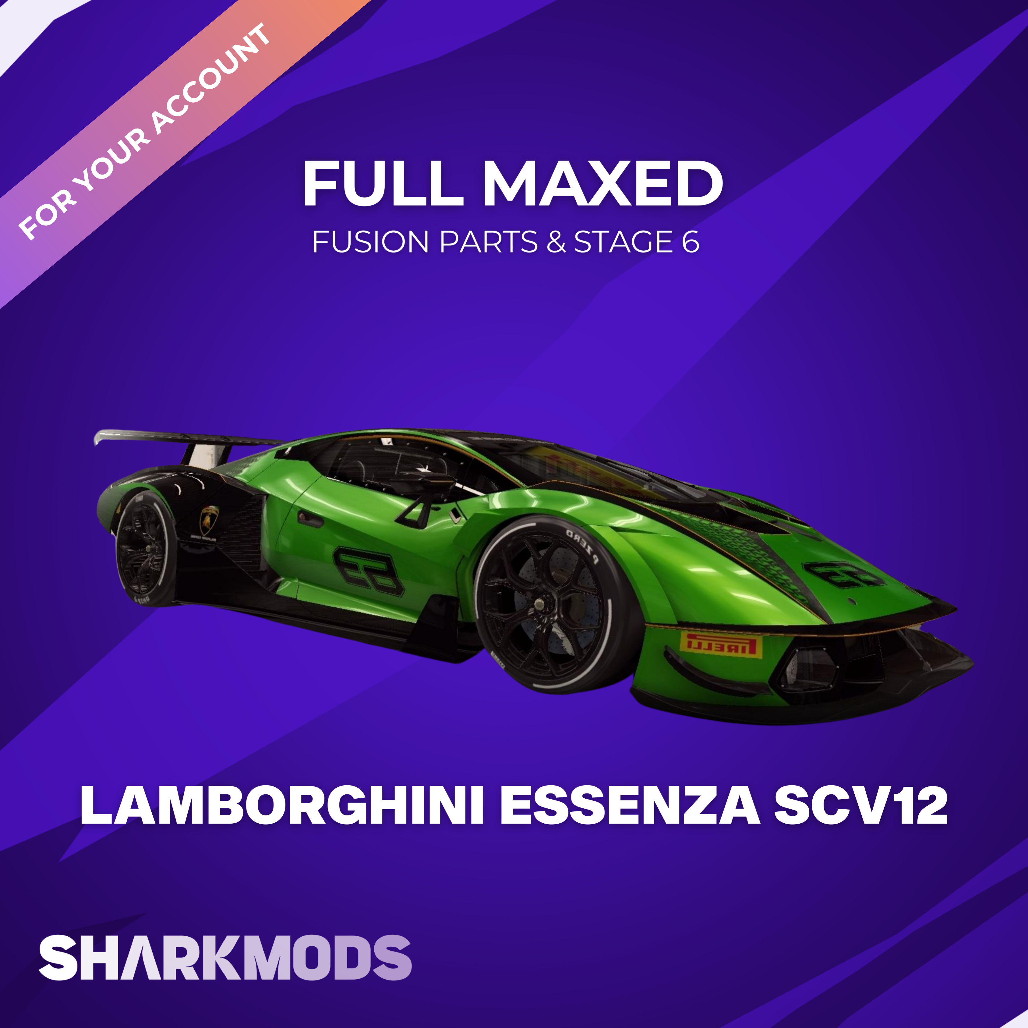 CSR2 MODS - Lamborghini Essenza SCV12 - Sharkmods
