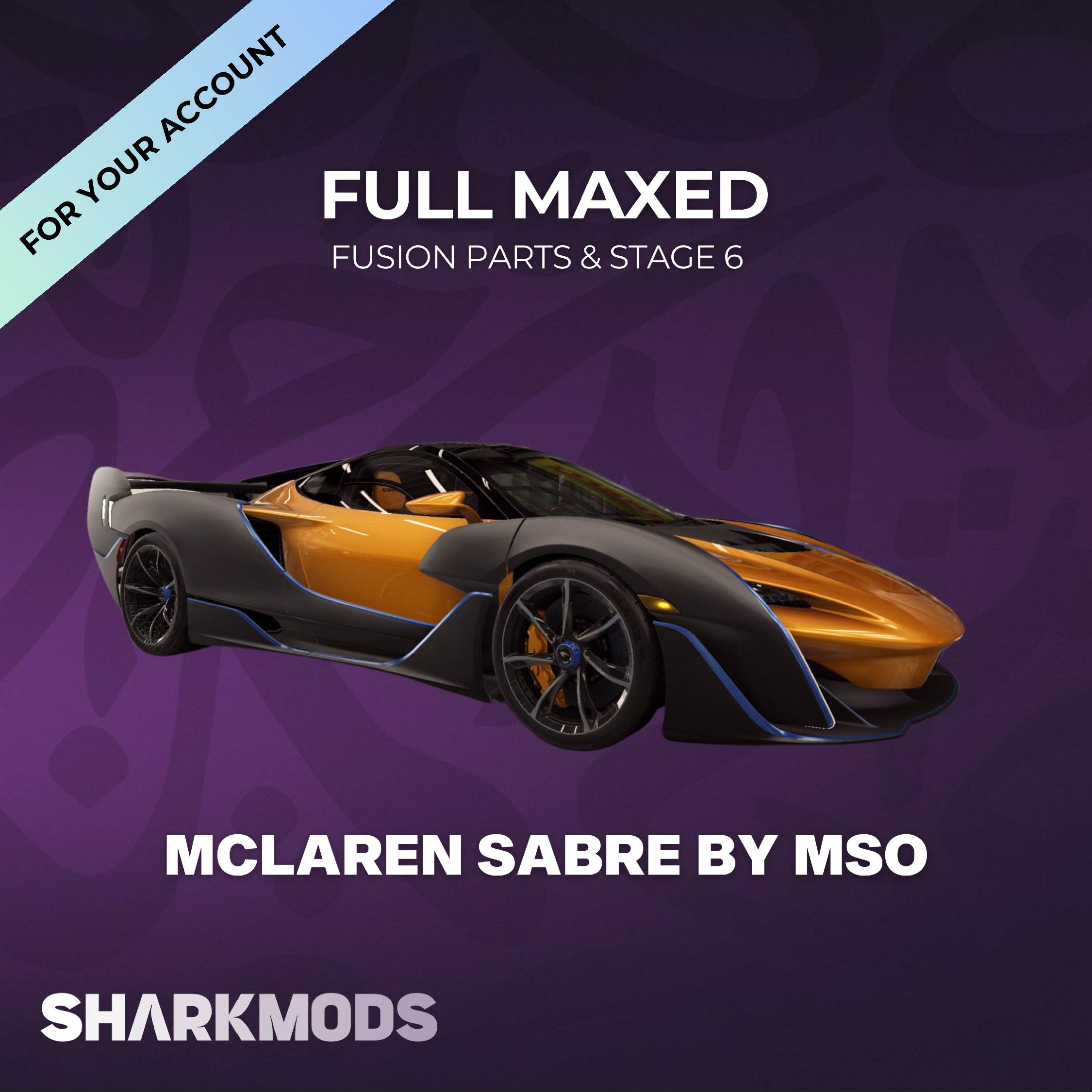 CSR2 MODS - Mclaren Sabre by MSO