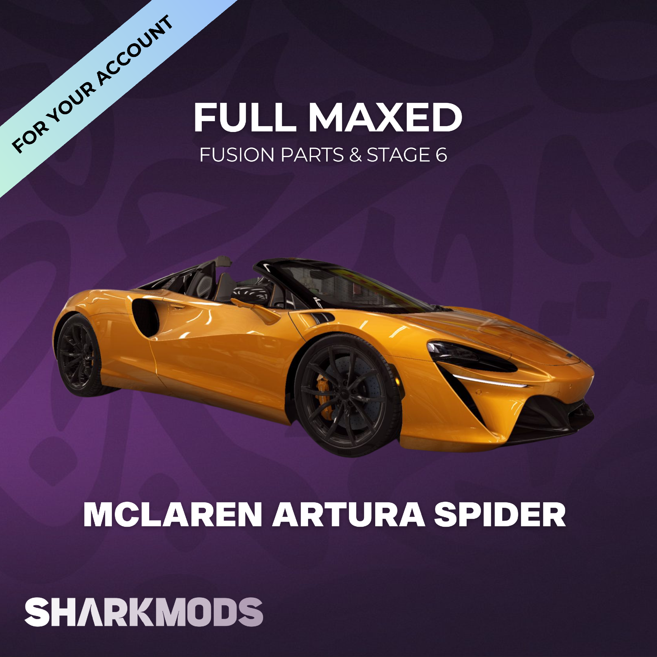 CSR2 MODS - Mclaren Artura Spider